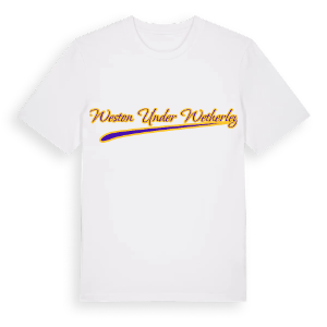 Weston under Wetherley baseball t-shirt – ekologisk bomull t-shirt från Pinshirt