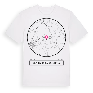 Weston under Wetherley t-shirt – ekologisk bomull t-shirt från Pinshirt