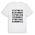Weston Underwood ordlek t-shirt