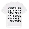 Westwick ordlek t-shirt