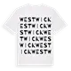 Westwick ordlek t-shirt