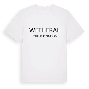 Wetheral i Sverige t-shirt – ekologisk bomull t-shirt från Pinshirt