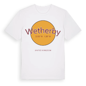 Wetherby cirkel t-shirt – ekologisk bomull t-shirt från Pinshirt