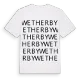 Wetherby ordlek t-shirt