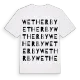 Wetherby ordlek t-shirt