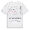 Wethersfield karta t-shirt