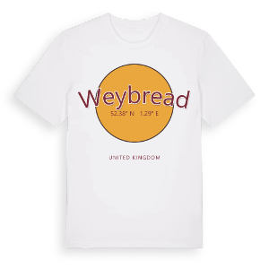 Weybread cirkel t-shirt – ekologisk bomull t-shirt från Pinshirt