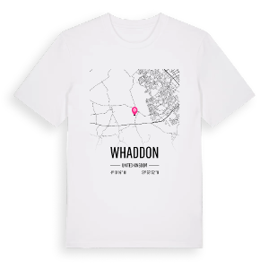 Whaddon karta t-shirt – ekologisk bomull t-shirt från Pinshirt