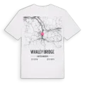 Whaley Bridge karta t-shirt