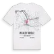 Whaley Bridge karta t-shirt