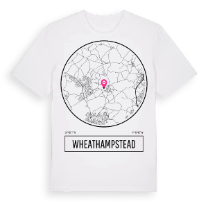 Wheathampstead t-shirt – ekologisk bomull t-shirt från Pinshirt