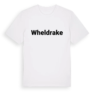 Wheldrake fetstil t-shirt – ekologisk bomull t-shirt från Pinshirt