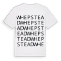 Whepstead ordlek t-shirt