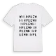 Whimple ordlek t-shirt