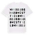Whinburgh and Westfield ordlek t-shirt