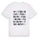 Whipsnade ordlek t-shirt