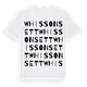 Whissonsett ordlek t-shirt