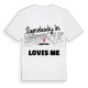 Någon i Whiston älskar mig t-shirt