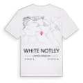 White Notley karta t-shirt