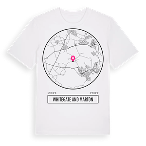 Whitegate and Marton t-shirt – ekologisk bomull t-shirt från Pinshirt