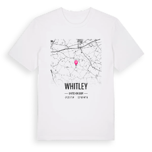 Whitley karta t-shirt – ekologisk bomull t-shirt från Pinshirt