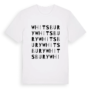 Whitsbury ordlek t-shirt – ekologisk bomull t-shirt från Pinshirt