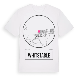 Whitstable t-shirt – ekologisk bomull t-shirt från Pinshirt