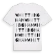 Whittingham ordlek t-shirt
