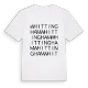 Whittingham ordlek t-shirt