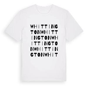 Whittington ordlek t-shirt – ekologisk bomull t-shirt från Pinshirt