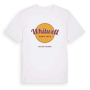 Whitwell cirkel t-shirt – ekologisk bomull t-shirt från Pinshirt