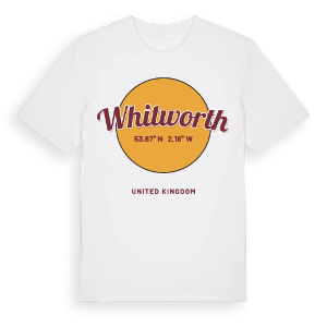 Whitworth cirkel t-shirt – ekologisk bomull t-shirt från Pinshirt