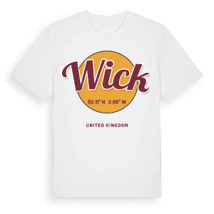 Wick cirkel t-shirt – ekologisk bomull t-shirt från Pinshirt