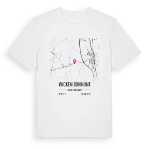 Wicken Bonhunt karta t-shirt – ekologisk bomull t-shirt från Pinshirt