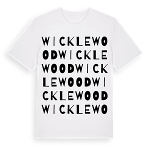 Wicklewood ordlek t-shirt – ekologisk bomull t-shirt från Pinshirt