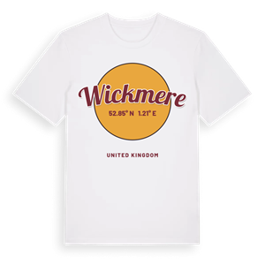 Wickmere cirkel t-shirt – ekologisk bomull t-shirt från Pinshirt