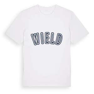 Wield college t-shirt – ekologisk bomull t-shirt från Pinshirt