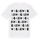 Wigan ordlek t-shirt