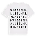 Wiggenhall St. Mary Magdalen ordlek t-shirt