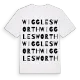 Wigglesworth ordlek t-shirt