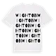 Wighton ordlek t-shirt