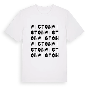 Wigton ordlek t-shirt – ekologisk bomull t-shirt från Pinshirt