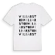 Wilbarston ordlek t-shirt