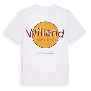 Willand cirkel t-shirt – ekologisk bomull t-shirt från Pinshirt