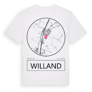 Willand t-shirt – ekologisk bomull t-shirt från Pinshirt