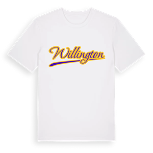 Willington baseball t-shirt – ekologisk bomull t-shirt från Pinshirt