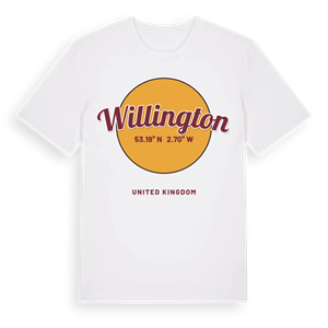 Willington cirkel t-shirt – ekologisk bomull t-shirt från Pinshirt