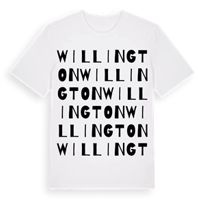 Willington ordlek t-shirt – ekologisk bomull t-shirt från Pinshirt