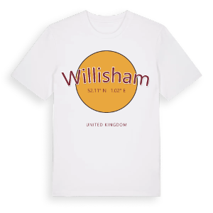 Willisham cirkel t-shirt – ekologisk bomull t-shirt från Pinshirt