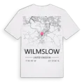Wilmslow karta t-shirt